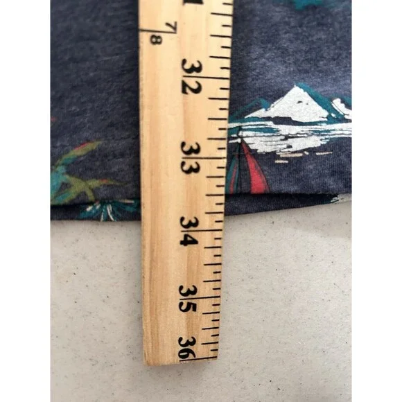 Free Planet Big & Tall Hawaiian Hula Girl T Shirt Mens 4X Vacation Beach New - Picture 7 of 7